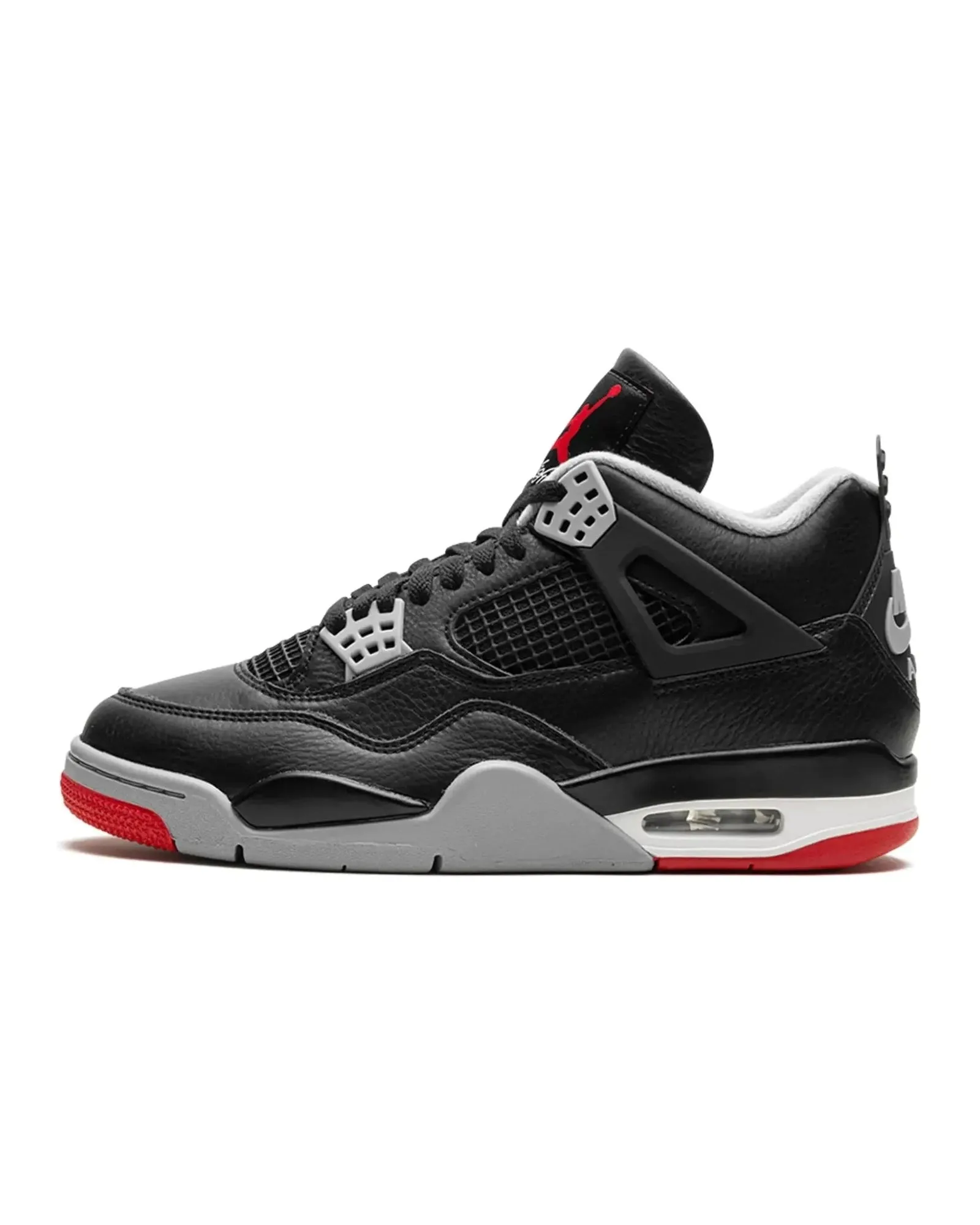 Classy Fit Stylish Stripes Nike Air Jordan 4 Retro Bred Reimagined