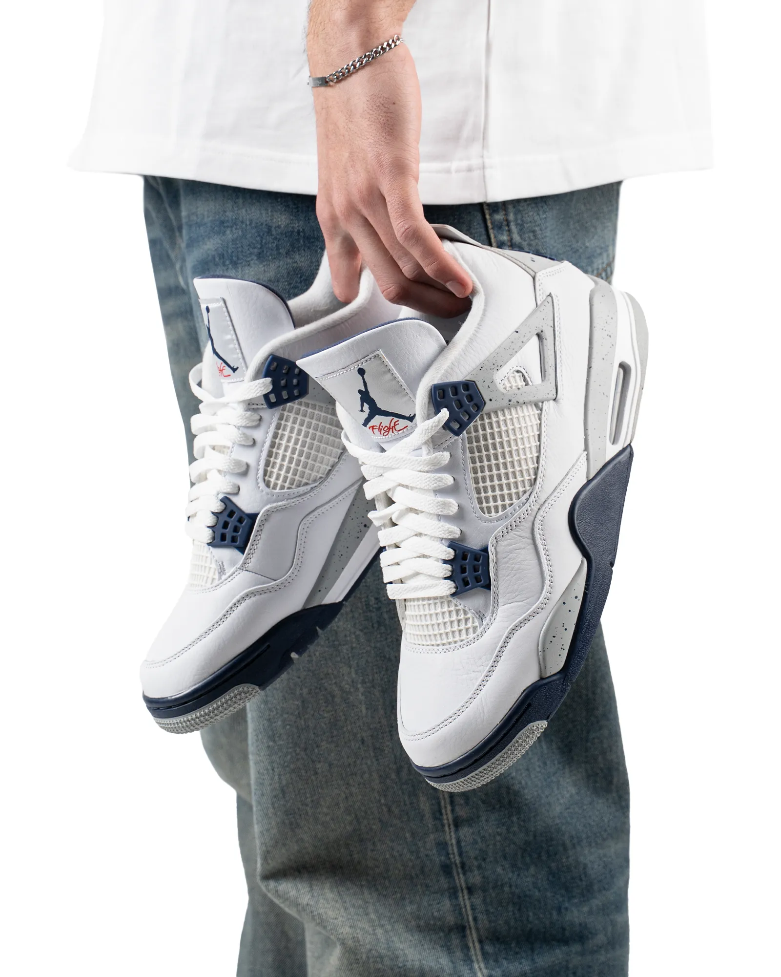 Nike Air Jordan 4 Retro Midnight Navy Retro-inspired support