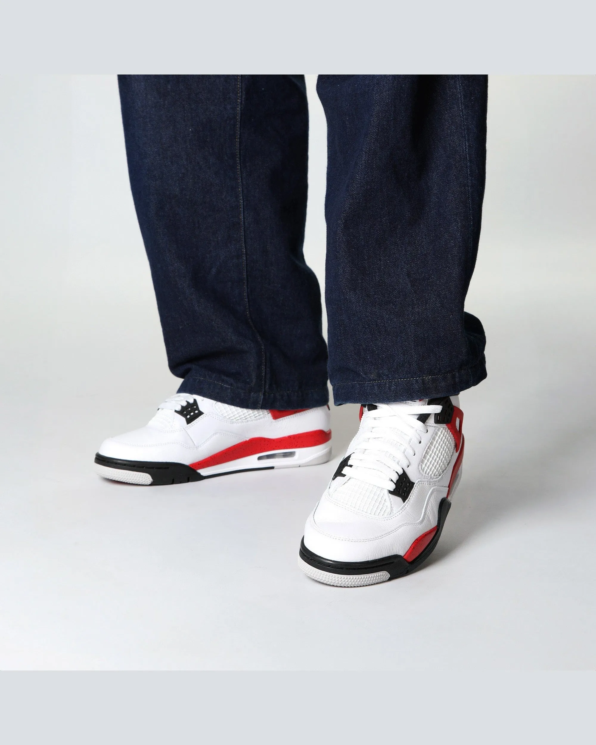 Nike Air Jordan 4 Retro Red Cement Lightweight Feel