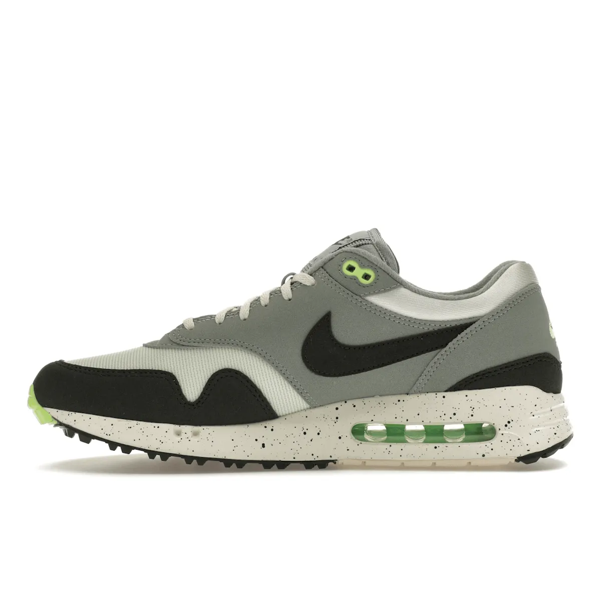 Nike Air Max 1 '86 OG Golf Sea Glass Sequoia Adjustable closure features