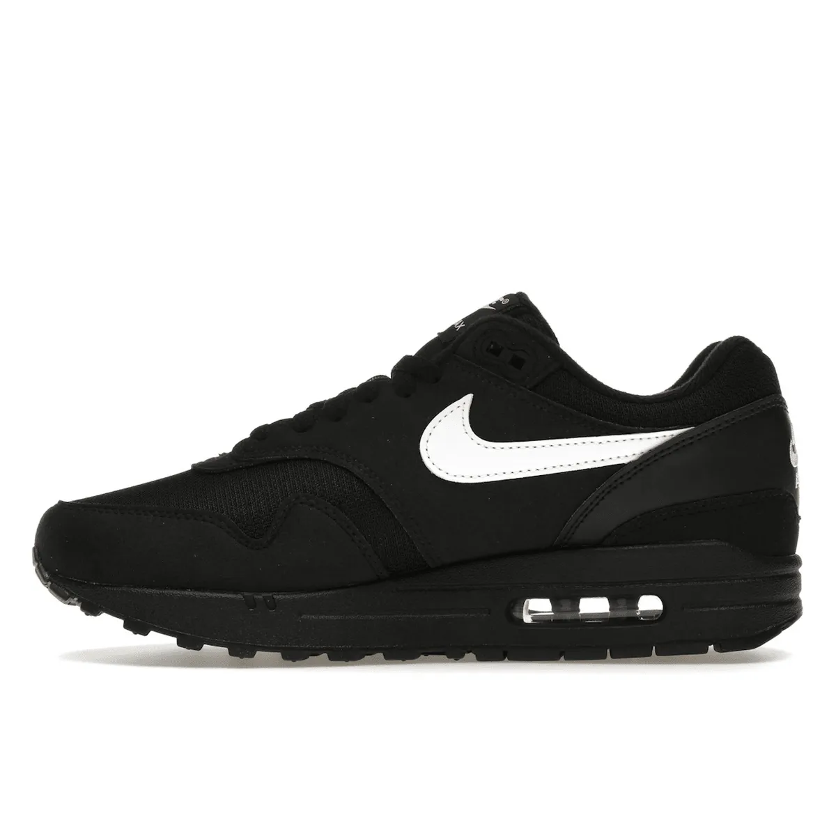 Nike Air Max 1 Black White Swoosh Breathable Configuration