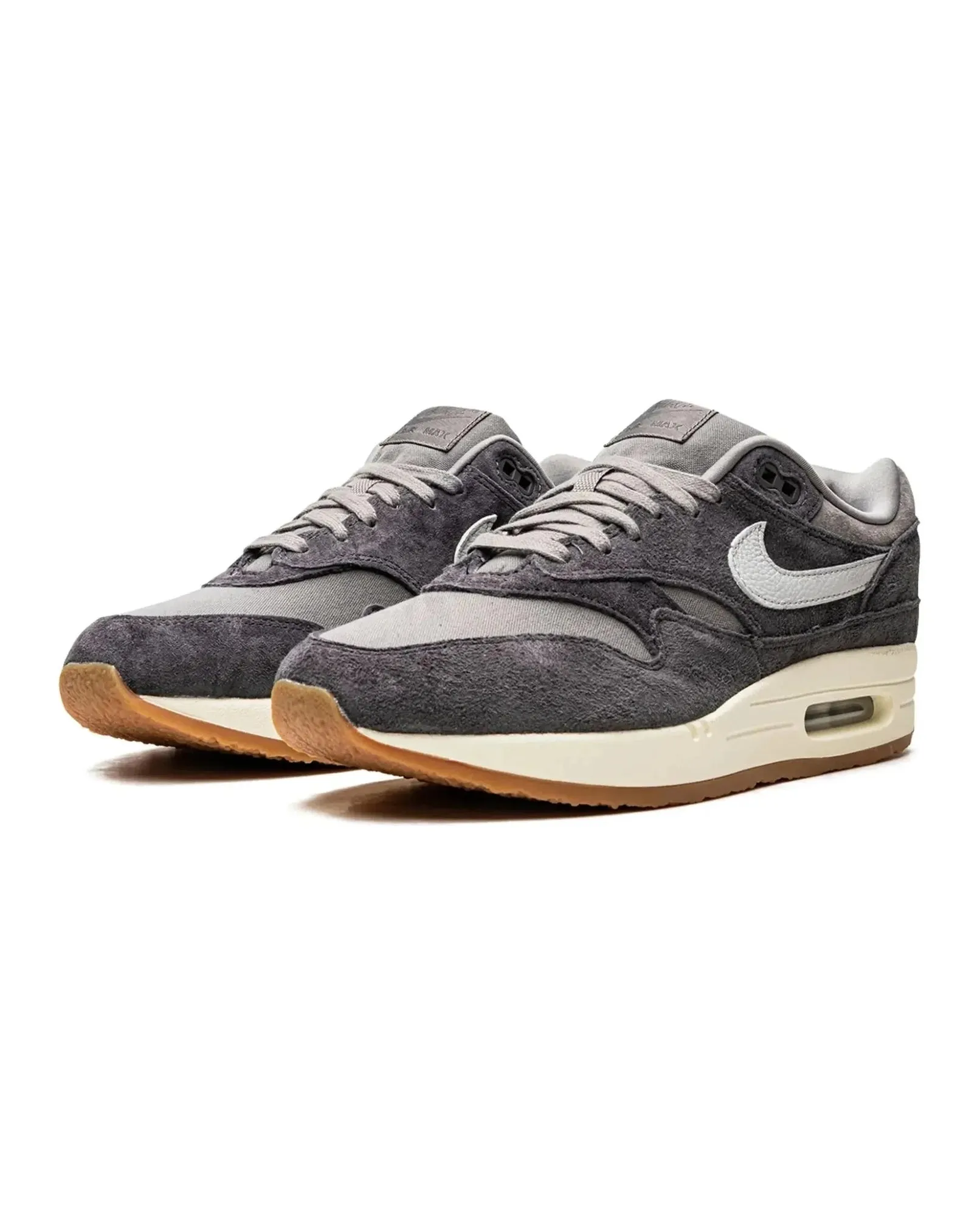 Nike Air Max 1 Crepe Soft Grey Open Mesh