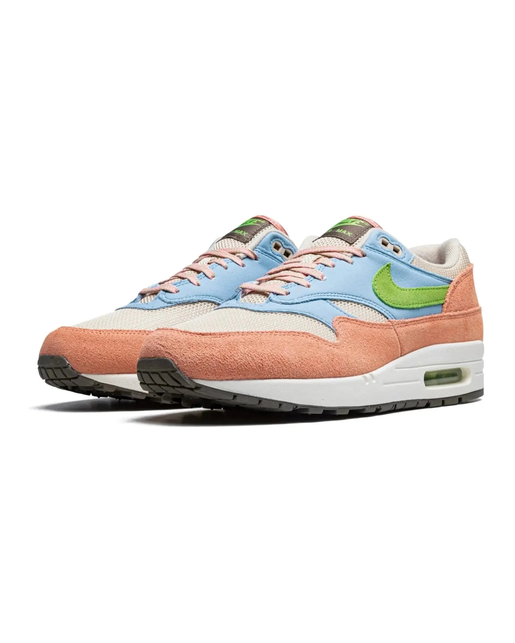 Nike Air Max 1 Light Madder Root Worn Blue Rough texture