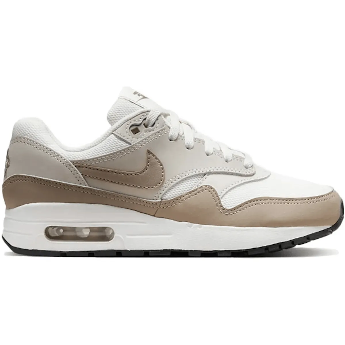 Nike Air Max 1 Light Orewood Brown Khaki Lightweight Midfoot Support
