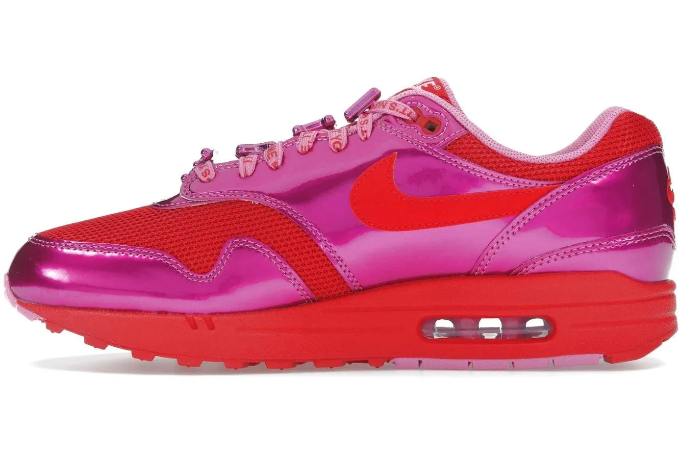 Nike Air Max 1 PRM Valentines Day Playful Pink Lightweight Padding Design