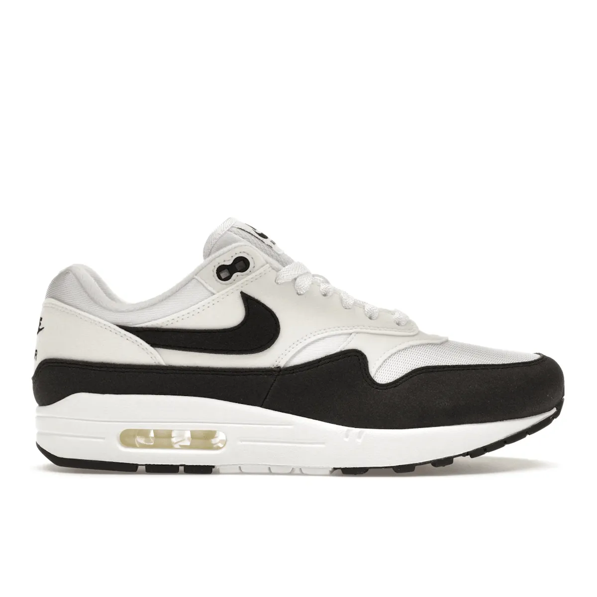 Nike Air Max 1 White Black Neutral Grey field sports shoes recovery running shoes