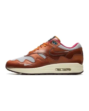 amateur athletes' shoes Youth runner Nike Air Max 1 X Patta Waves Tan Brown