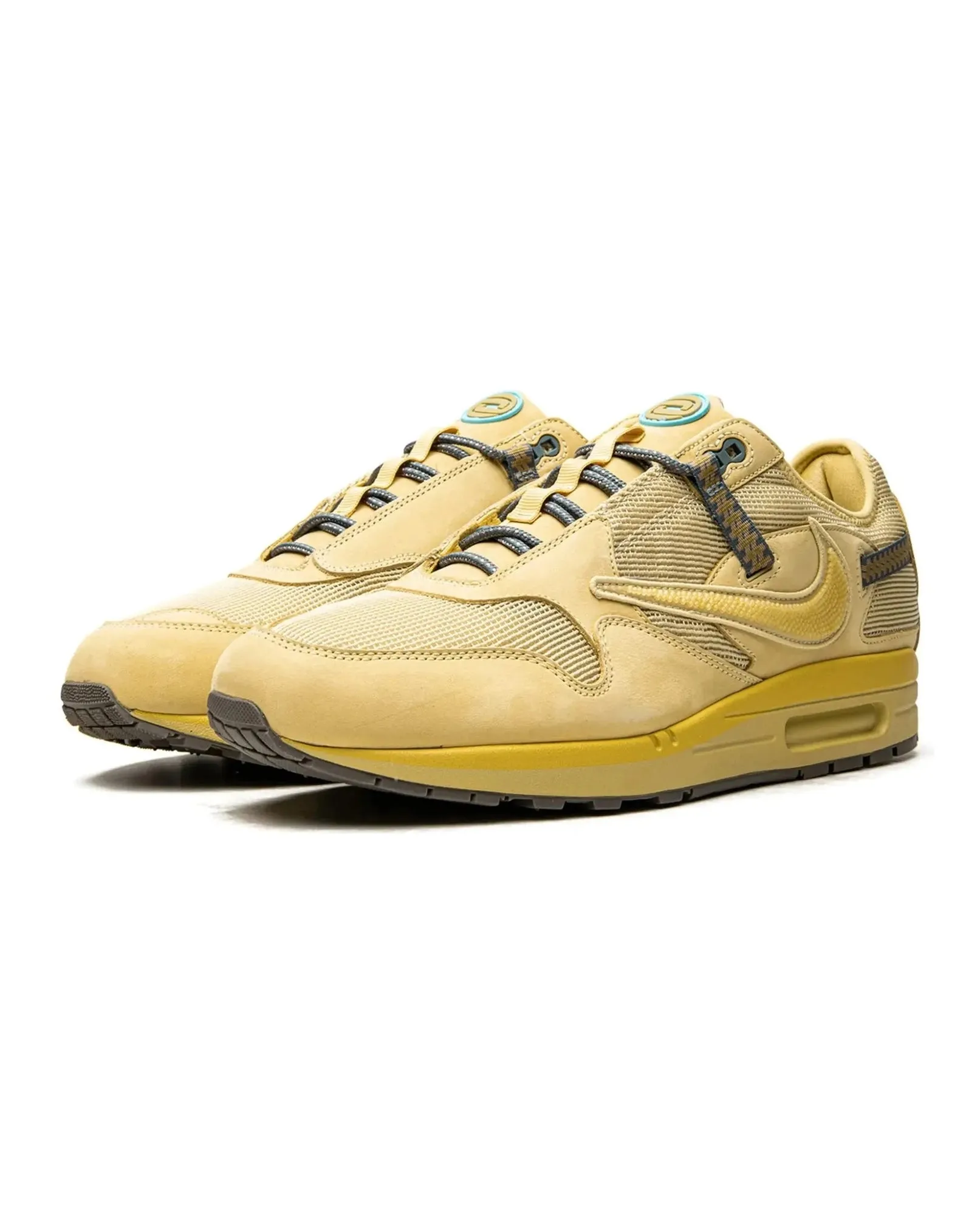 Nike Air Max 1 X Travis Scott Cactus Jack Saturn Gold Casual sport