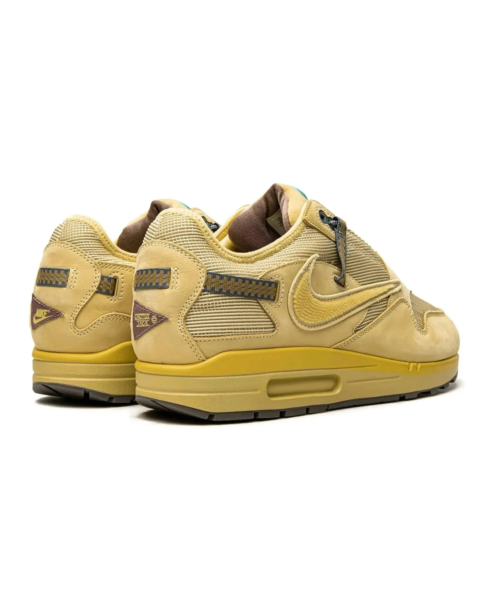 Nike Air Max 1 X Travis Scott Cactus Jack Saturn Gold Casual sport