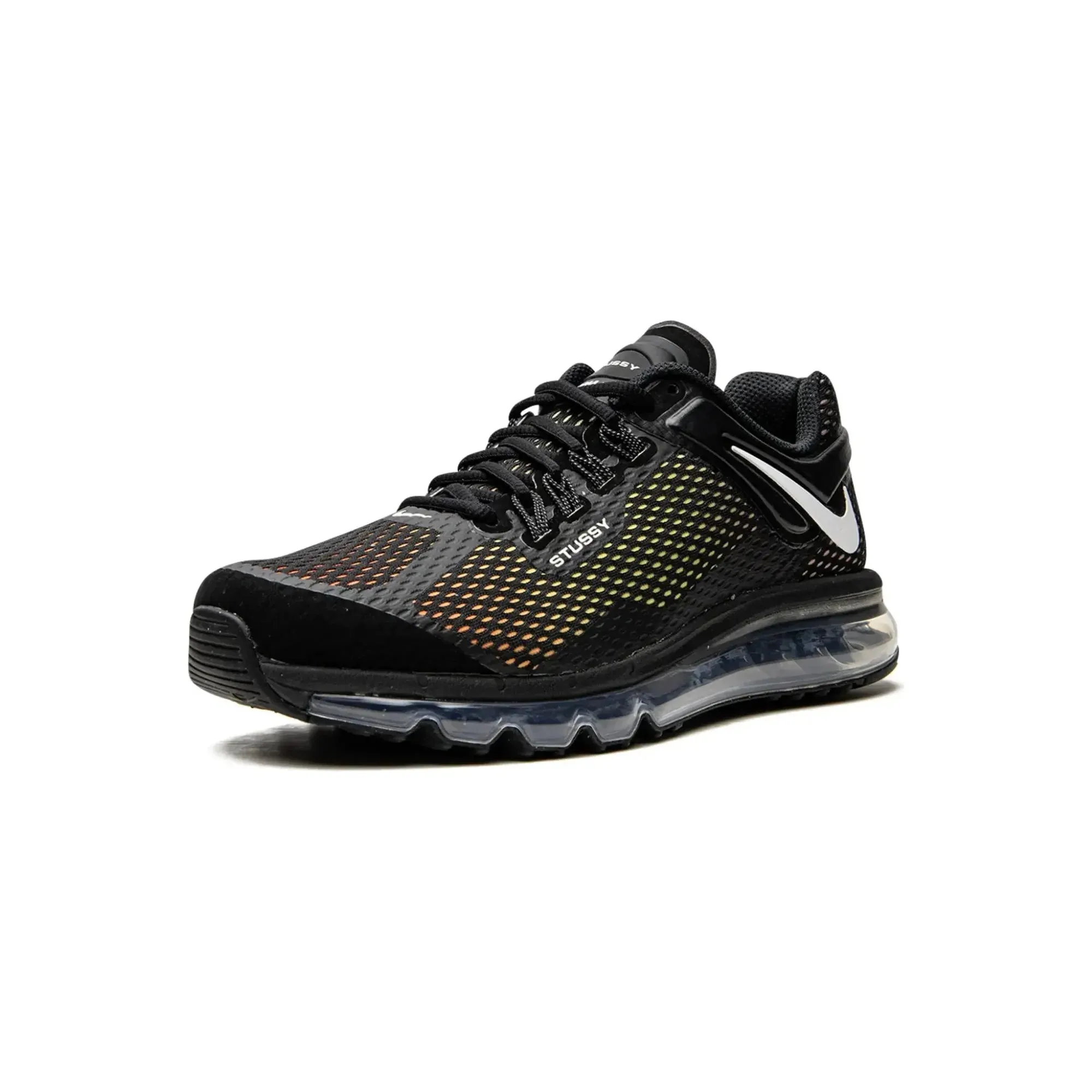 Nike Air Max 2013 X Stssy Black Stretchable Mesh Upper Design