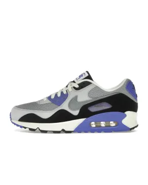 flat - footed shoe accommodation running shoes with padded tongues Nike Air Max 90 SP Patta Waves Sapphire