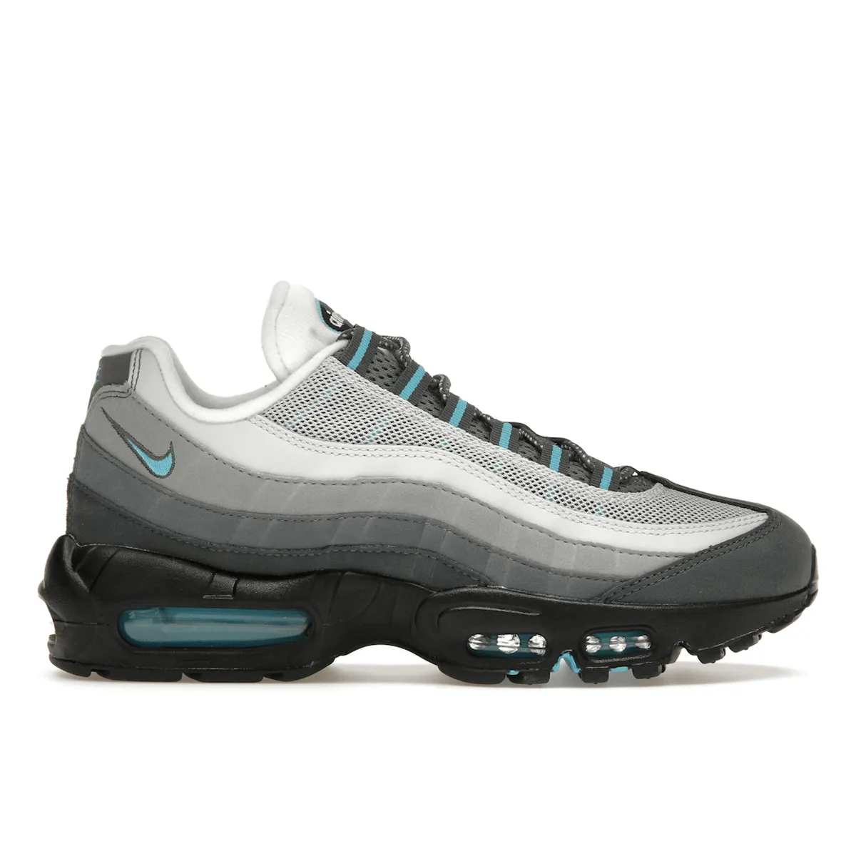 Nike Air Max 95 Baltic Blue elastic - band running shoes