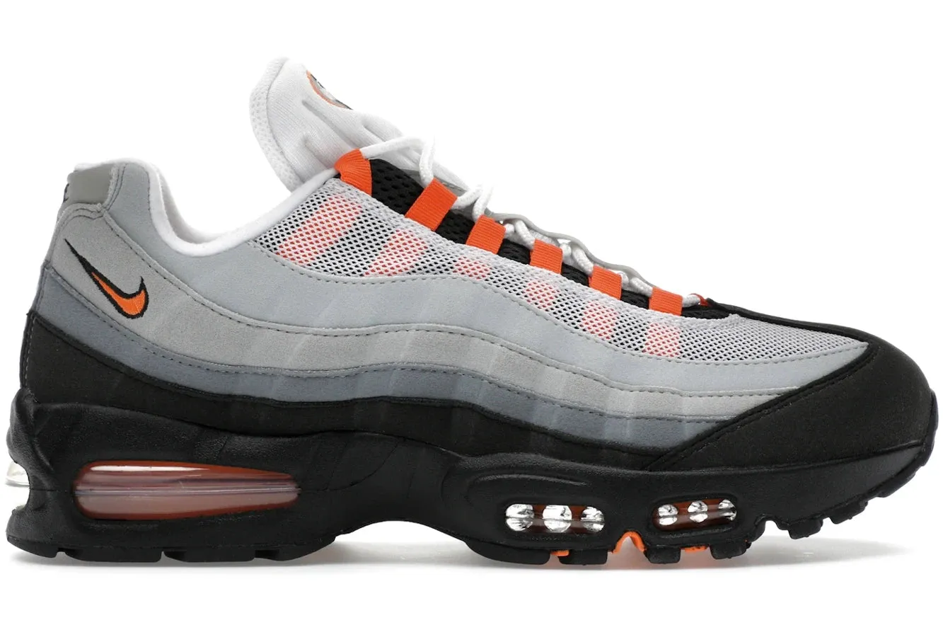 Nike Air Max 95 OG Big Bubble Bright Mandarin floral - pattern shoes