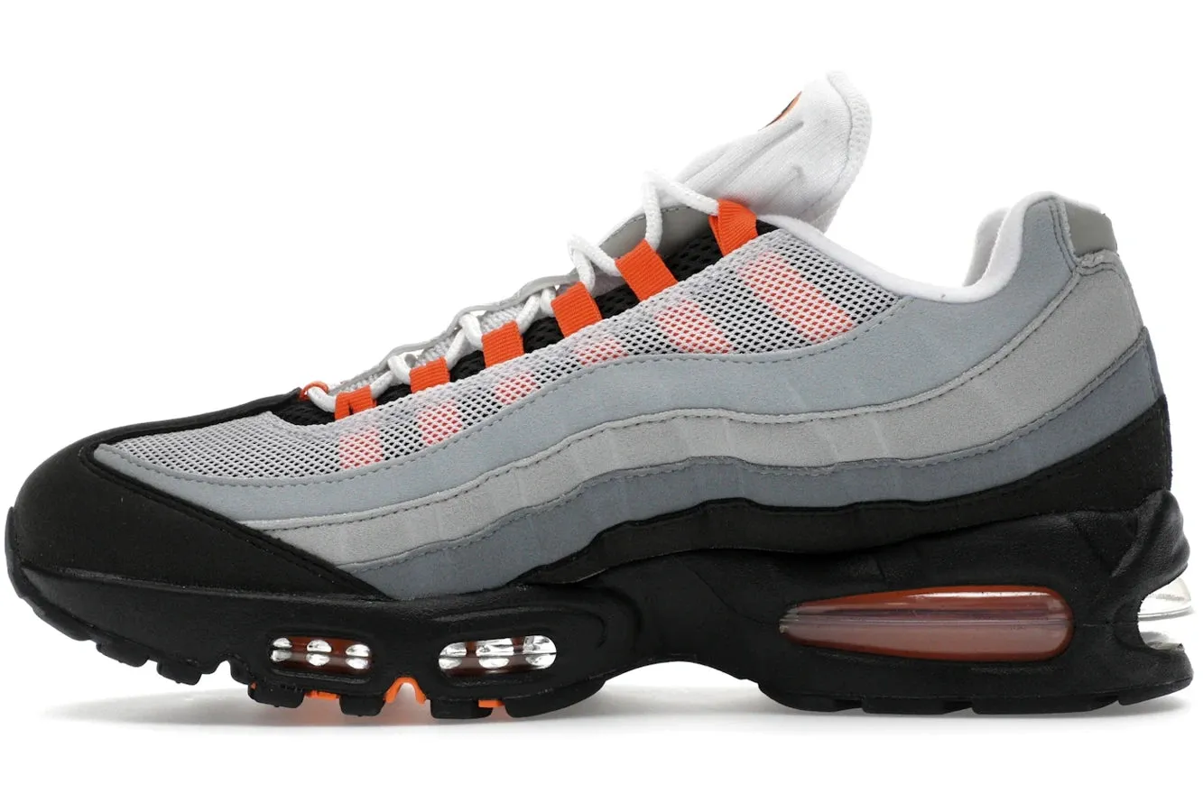 Nike Air Max 95 OG Big Bubble Bright Mandarin Stable Midfoot Design