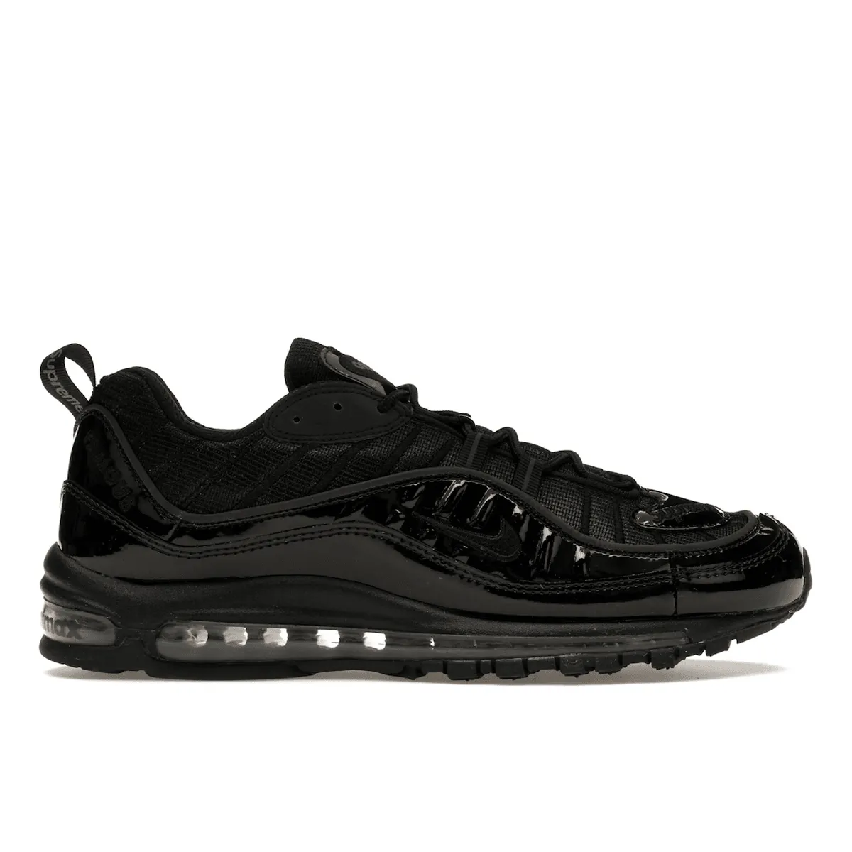 Breathable mountain trails Nike Air Max 98 Supreme Black