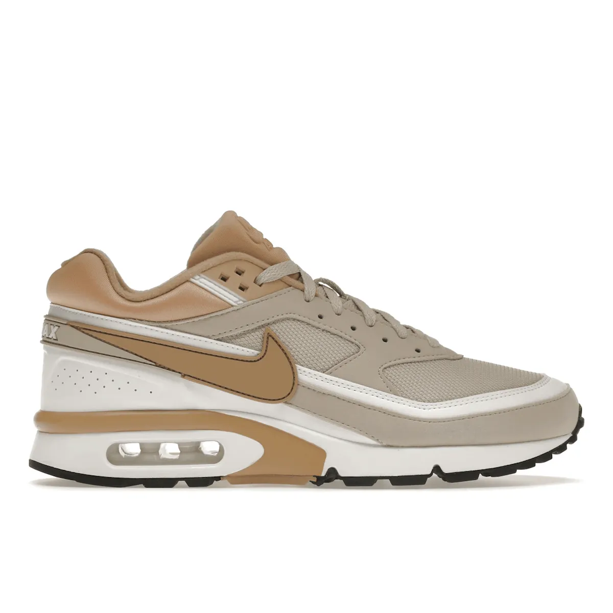 Nike Air Max BW OG Cream running on treadmills
