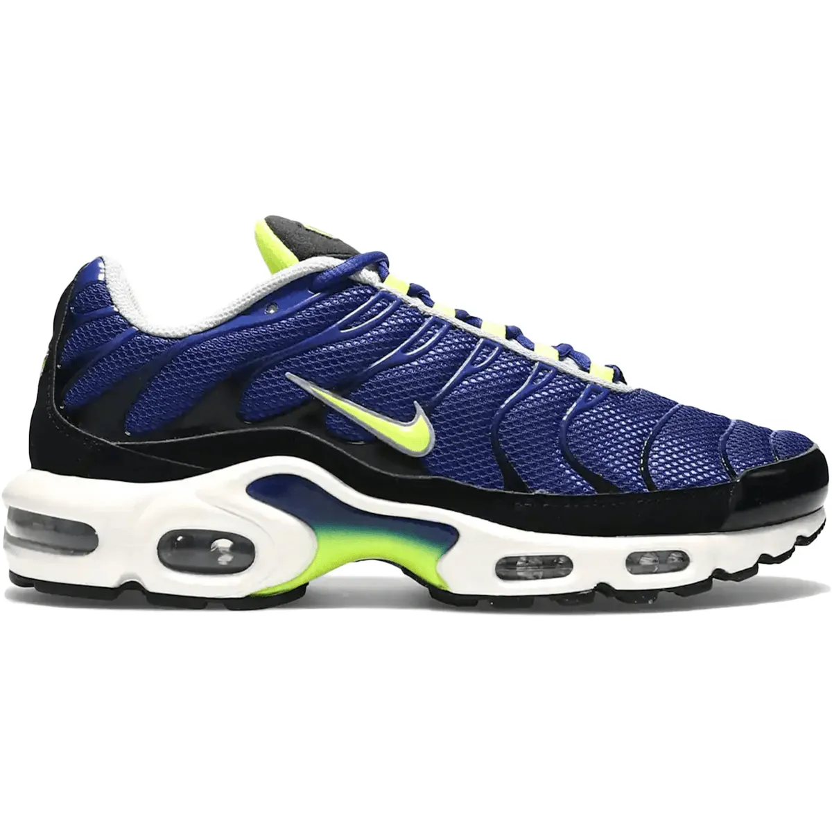 Nike Air Max Plus Atlantic Blue Lemon Venom Stretchable Fabric System