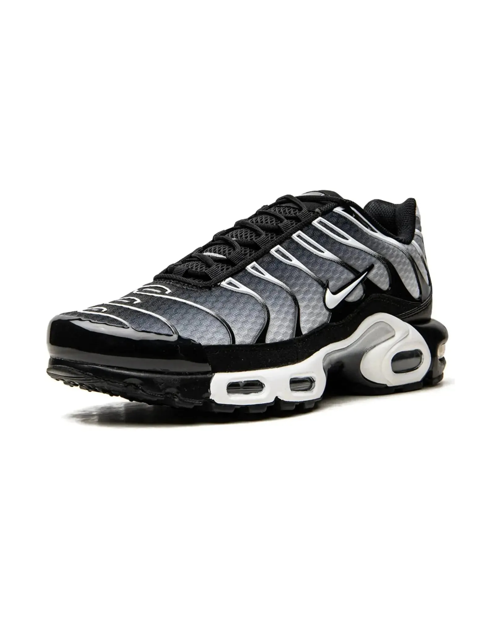 Nike Air Max Plus Black Silver White Shock - alleviation