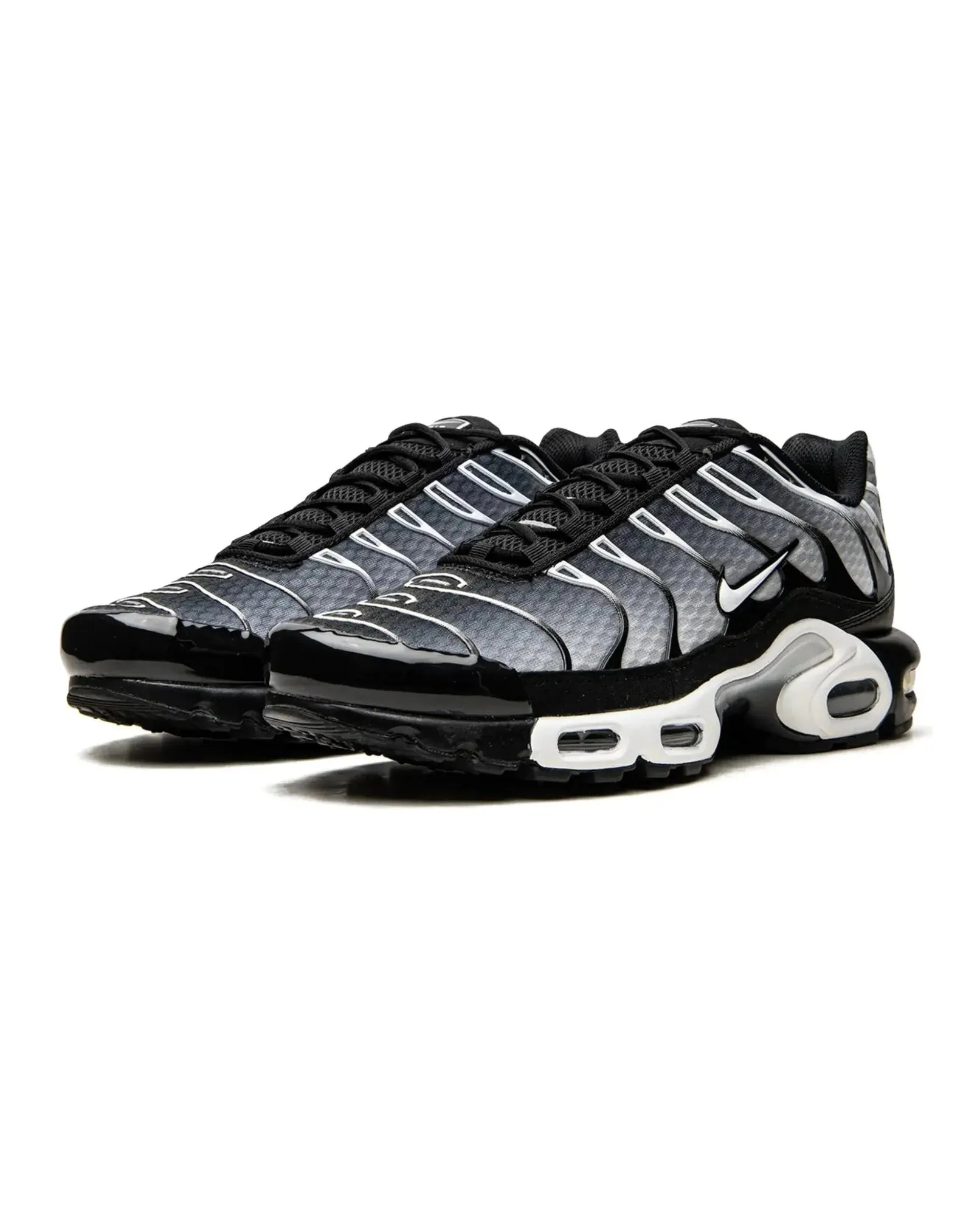 Nike Air Max Plus Black Silver White Shock - alleviation