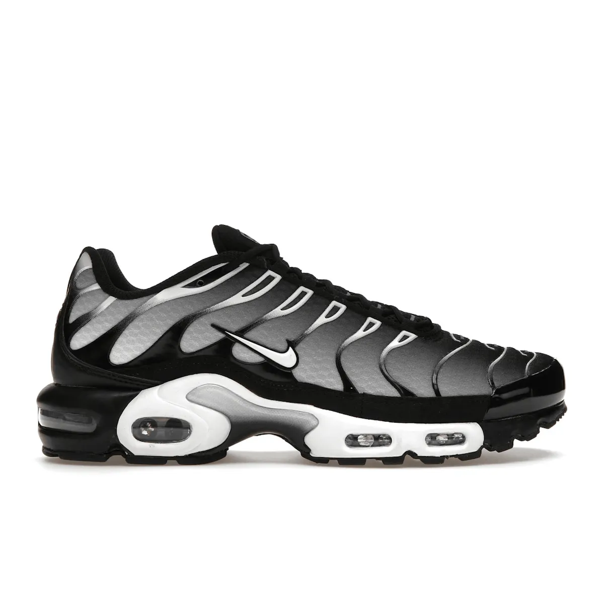 Nike Air Max Plus Black Silver White Shock - alleviation