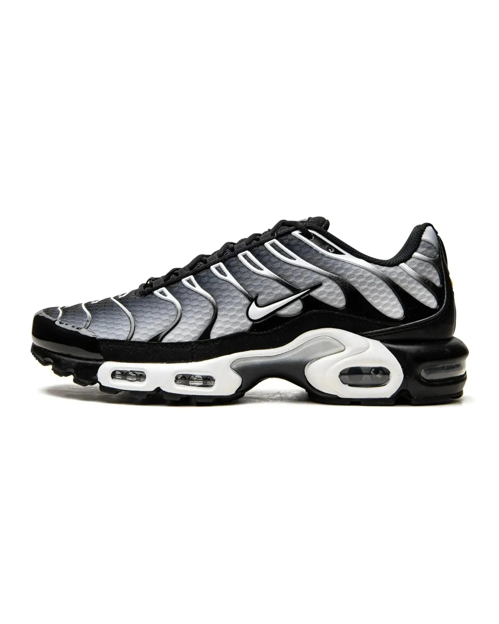 Nike Air Max Plus Black Silver White Shock - alleviation