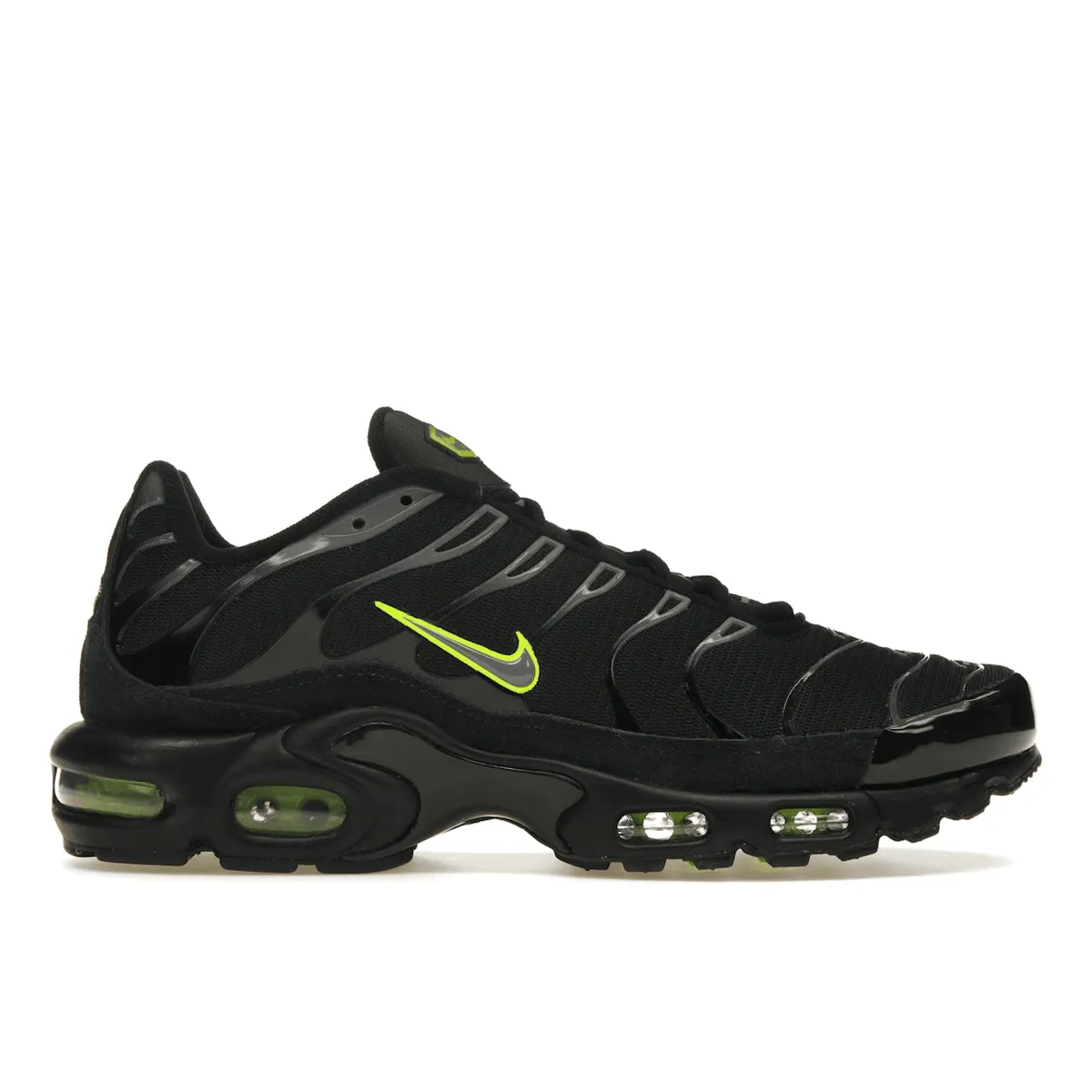 Nike Air Max Plus Black Volt multi - layer sole shoes