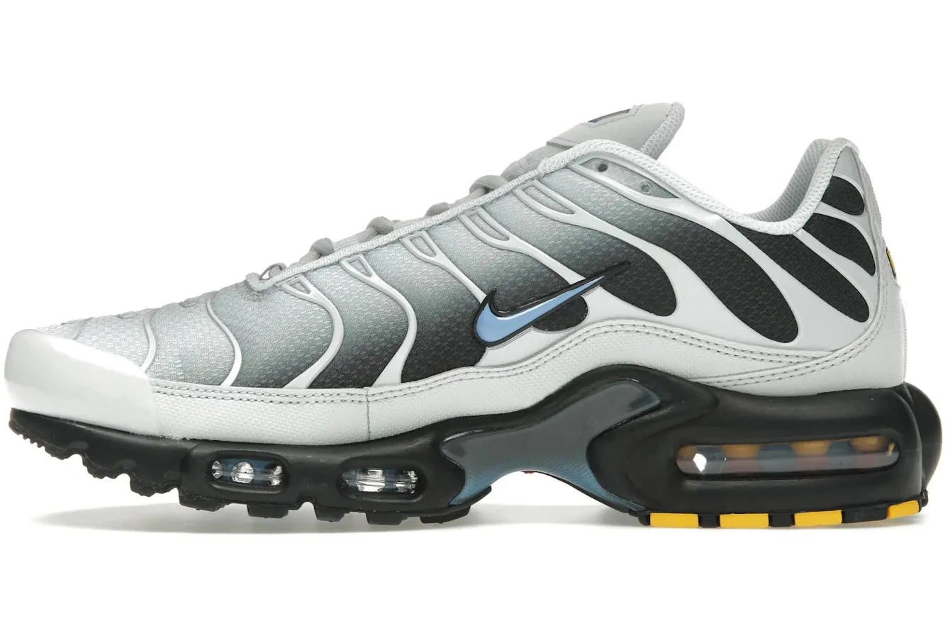 Nike Air Max Plus Grey University Blue Black Quick Dry Functionality
