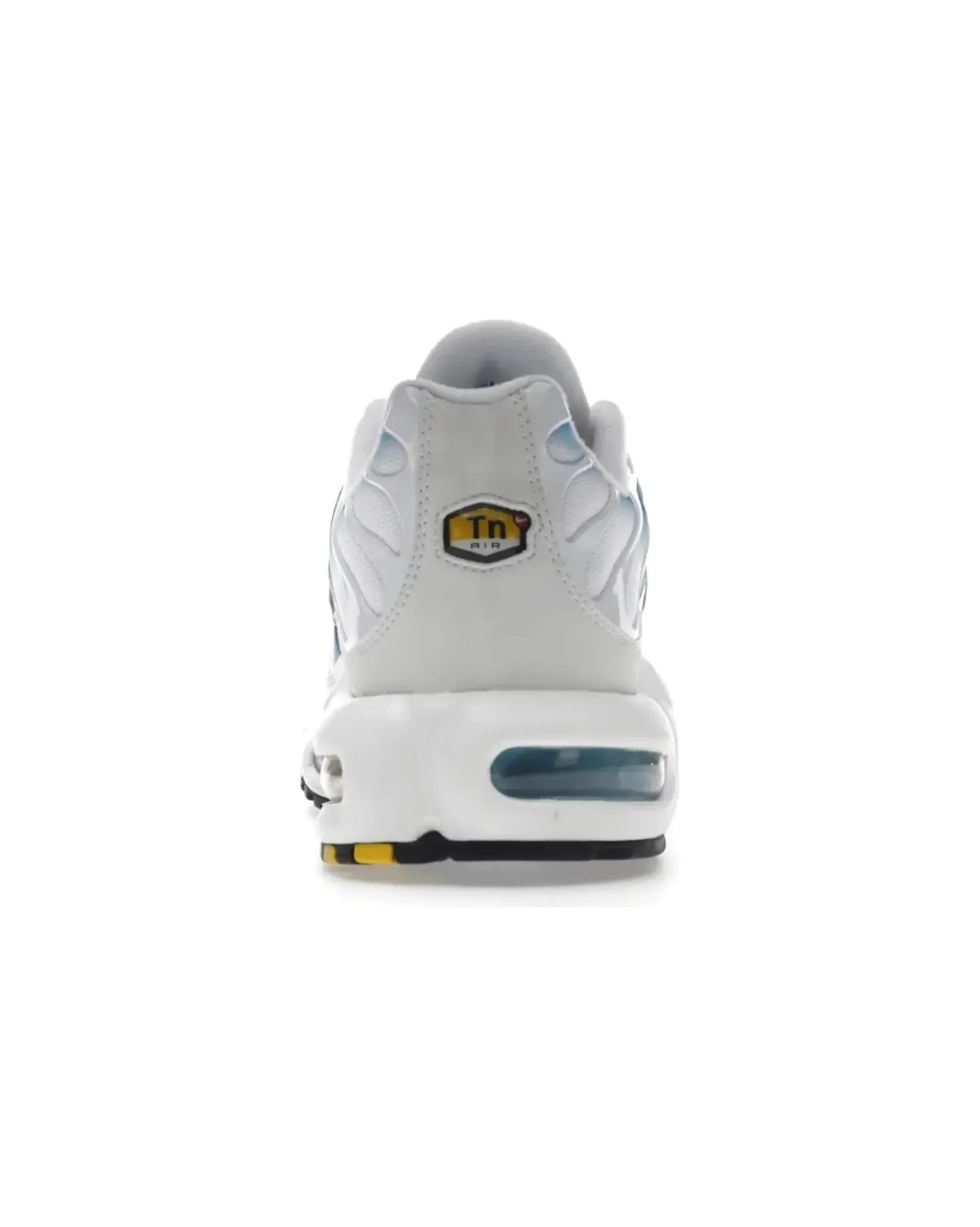 Nike Air Max Plus Spray Paint Swoosh White Blue Endurance advancement