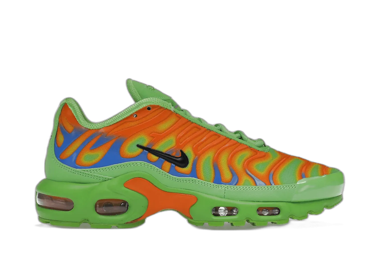 Narrow heel Heel Cushioning Nike Air Max Plus Supreme Mean Green