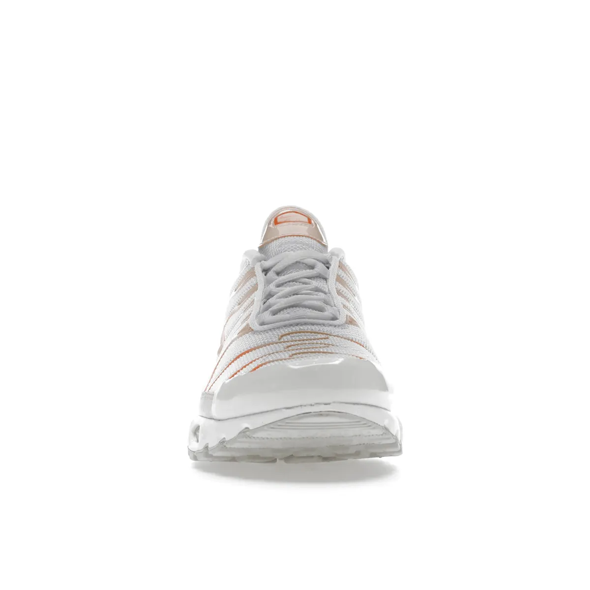 Nike Air Max Plus White Atomic Orange Shock Resistance Ability