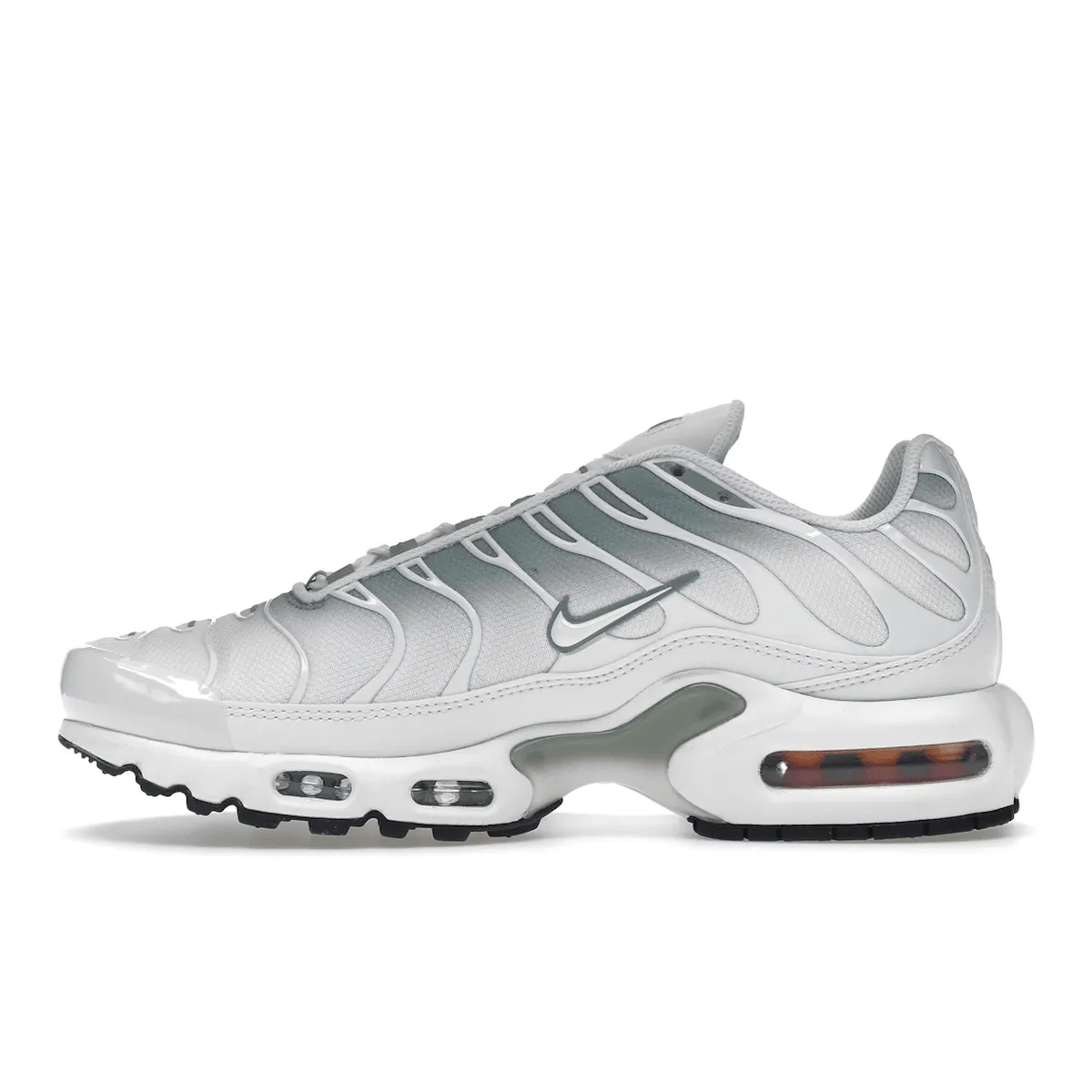 Nike Air Max Plus White Mica Green Good Traction Performance Design Technology