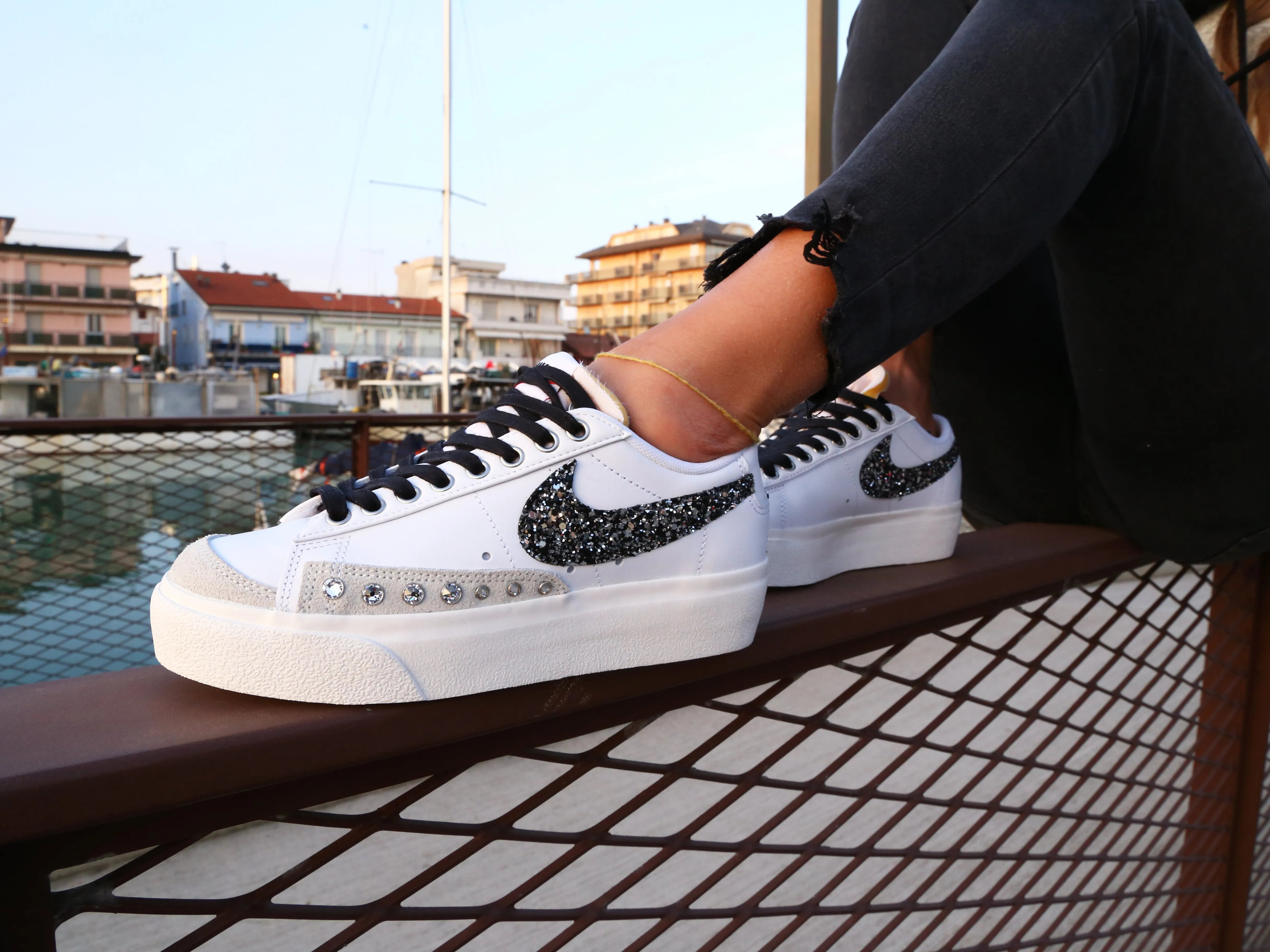 Nike Blazer Platform Glitter & Strass Push Hike