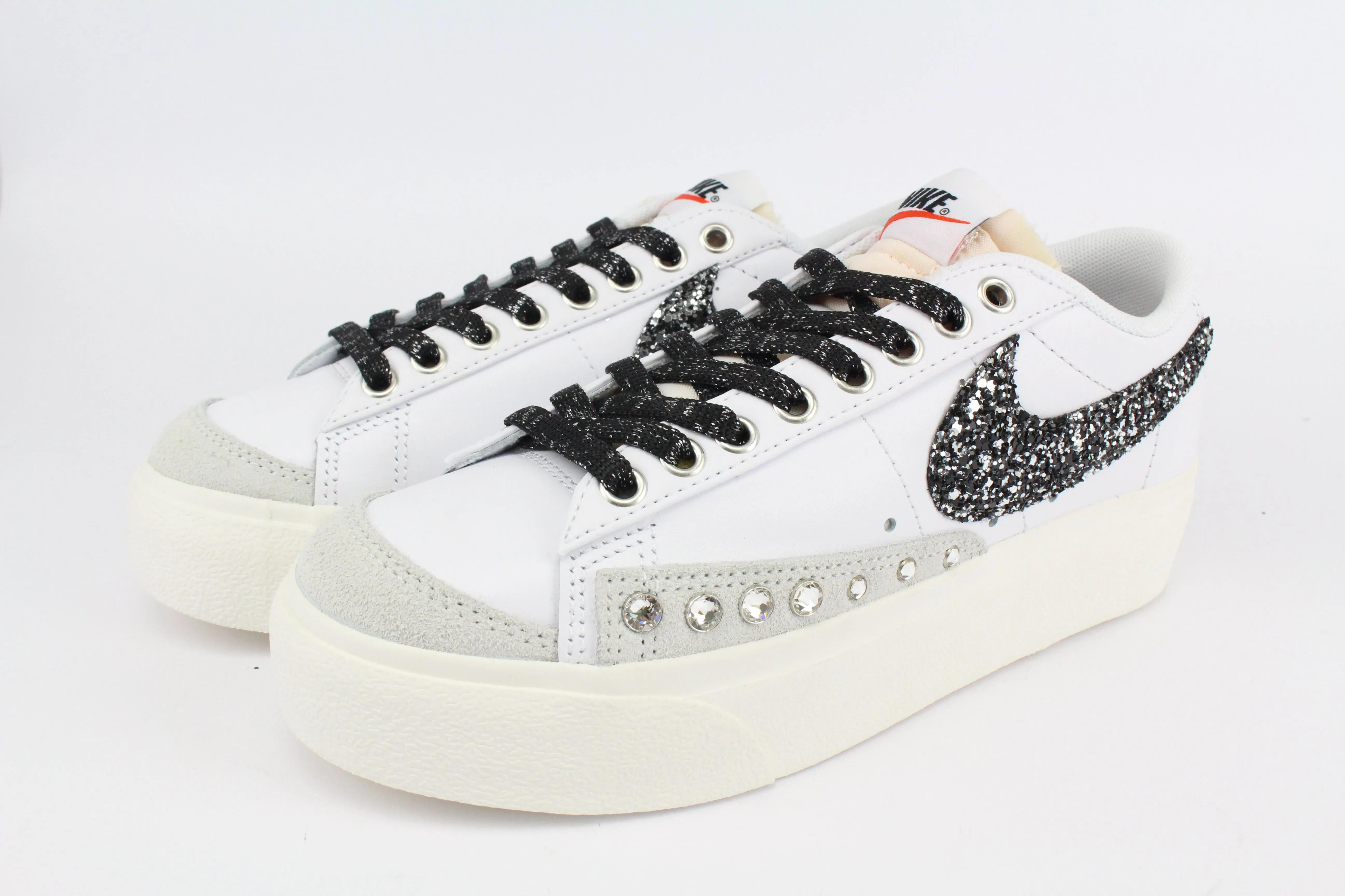 Nike Blazer Platform Glitter & Strass Urban Step Glide Comfort