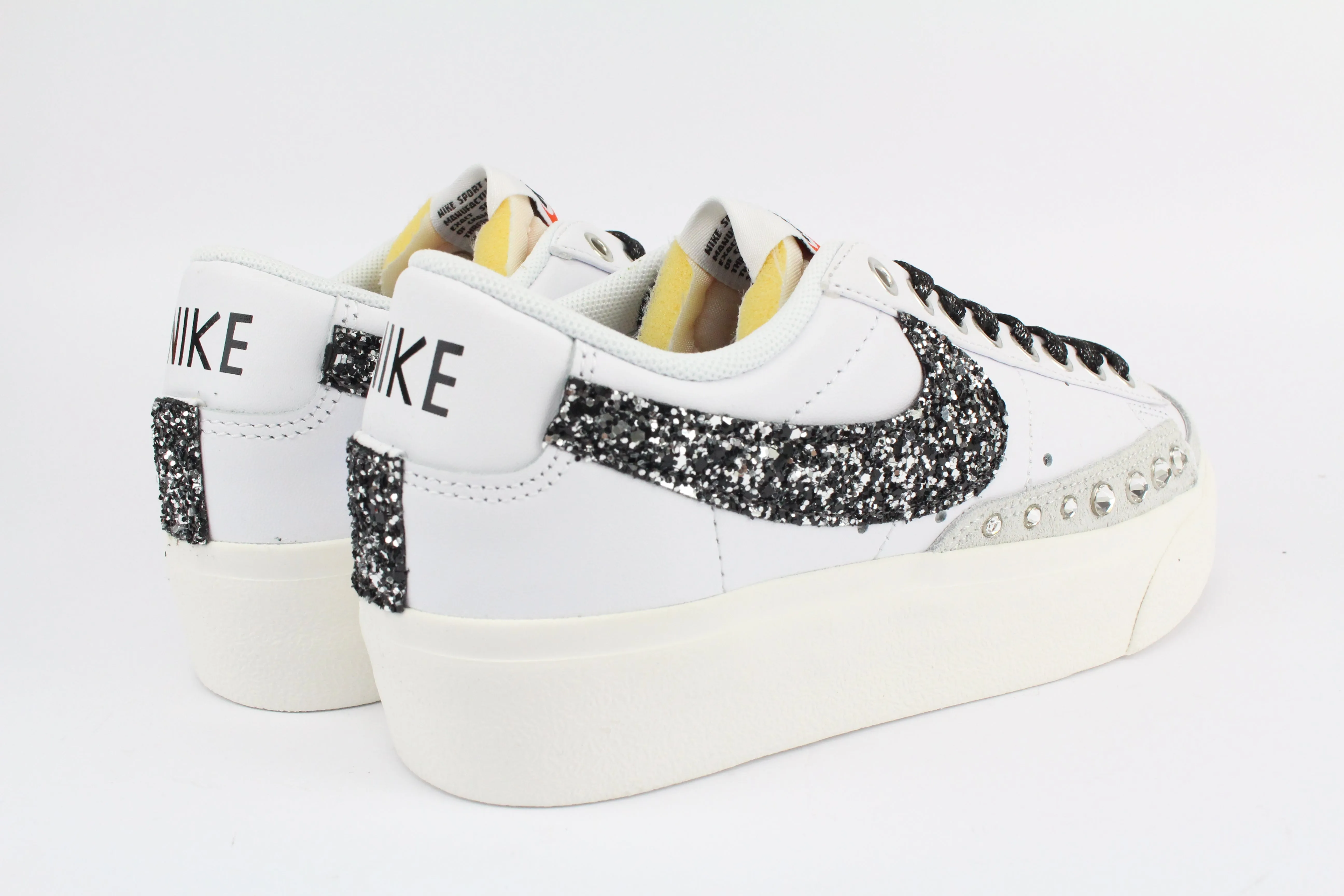 Nike Blazer Platform Glitter & Strass Urban Step Glide Comfort