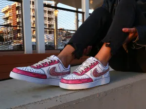 Nike Court Vision Low Cartoons Rosa & Glitter Campus Run Explore Move