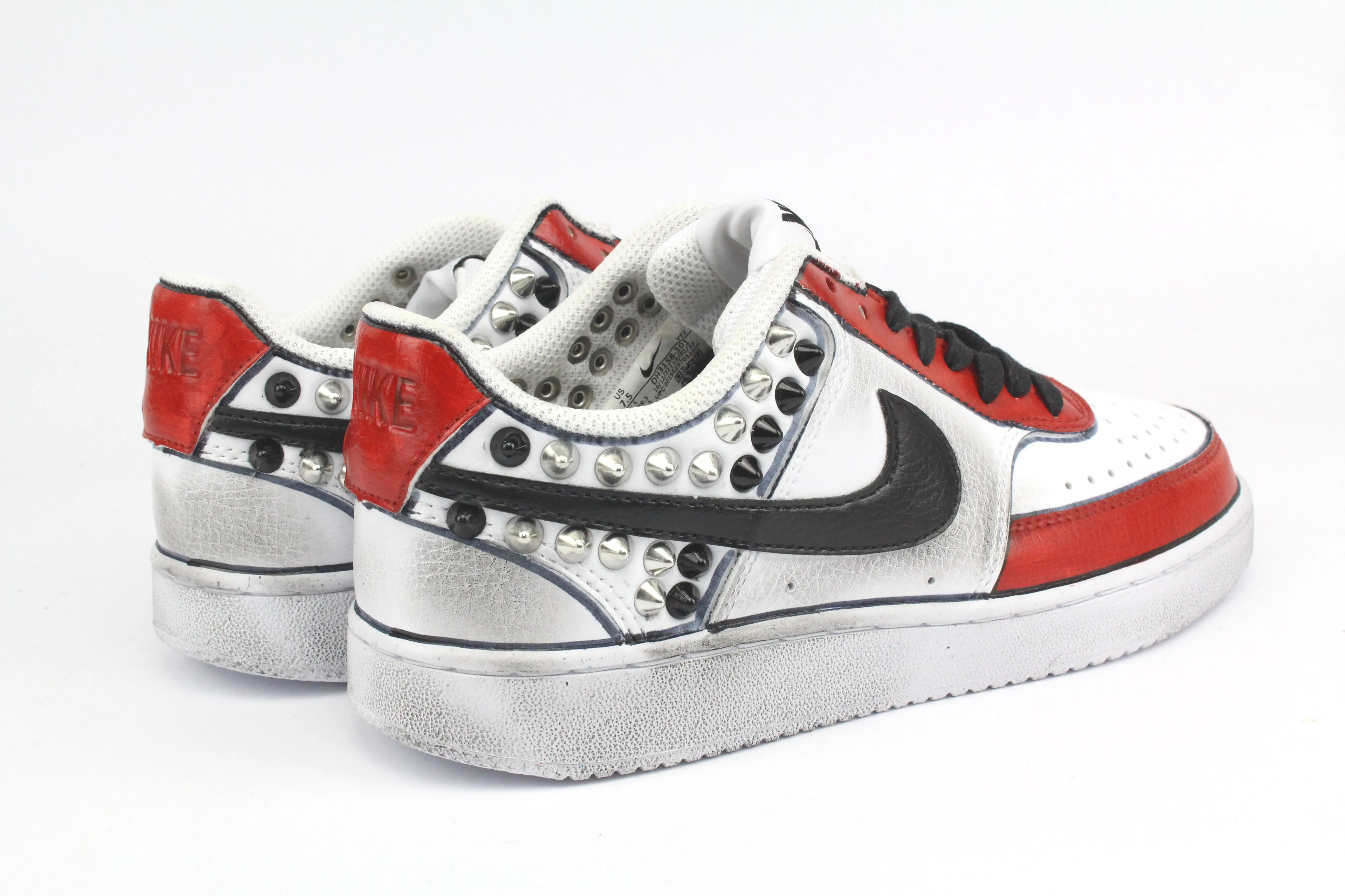 Nike Court Vision Low Colours & Borchie Breathable Construction