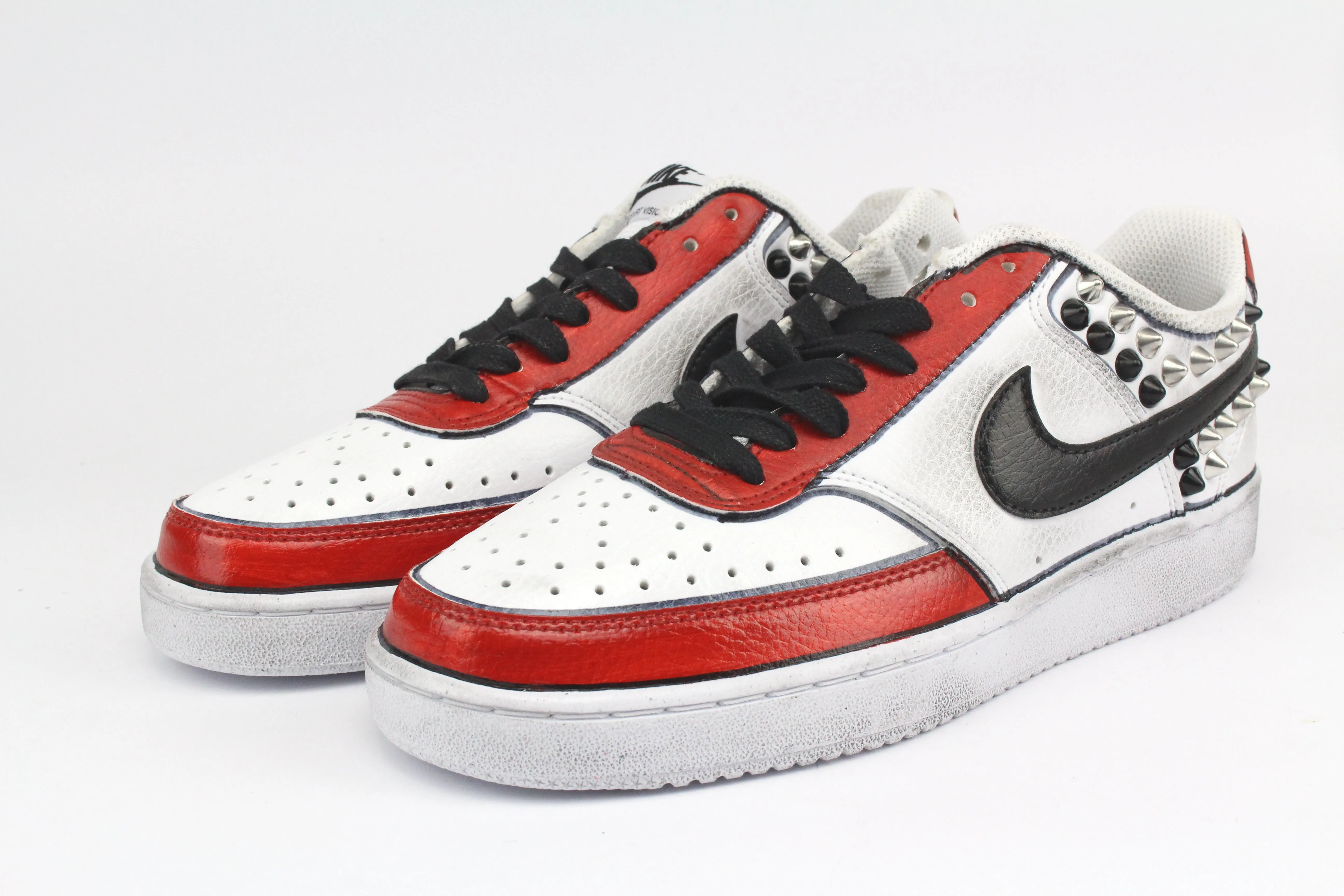 Nike Court Vision Low Colours & Borchie Breathable Construction