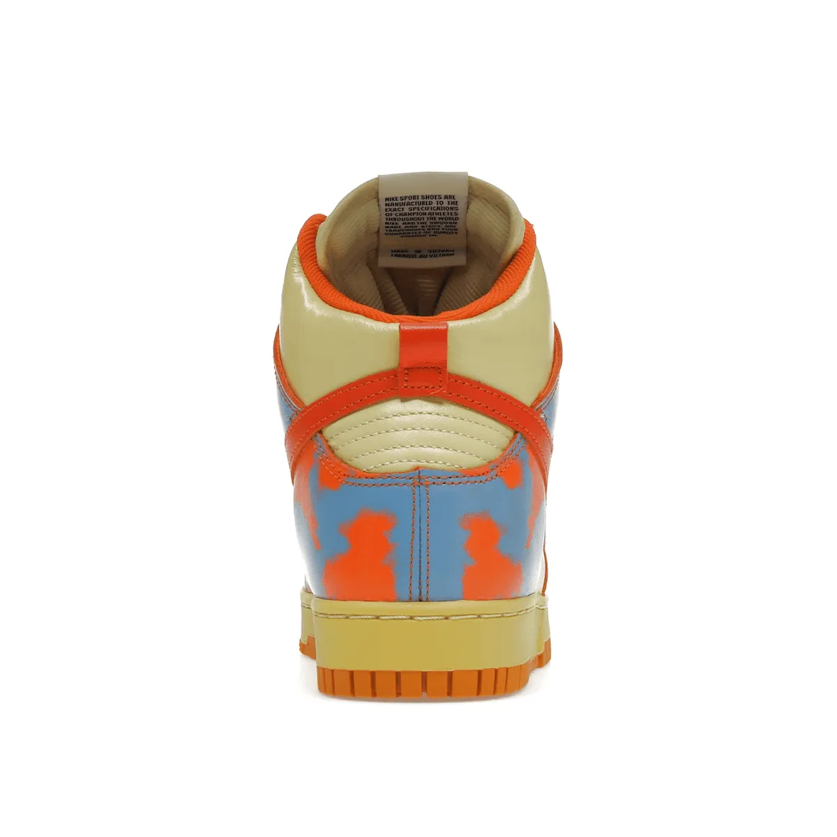 Nike Dunk High 1985 SP Orange Acid Wash Soft Path