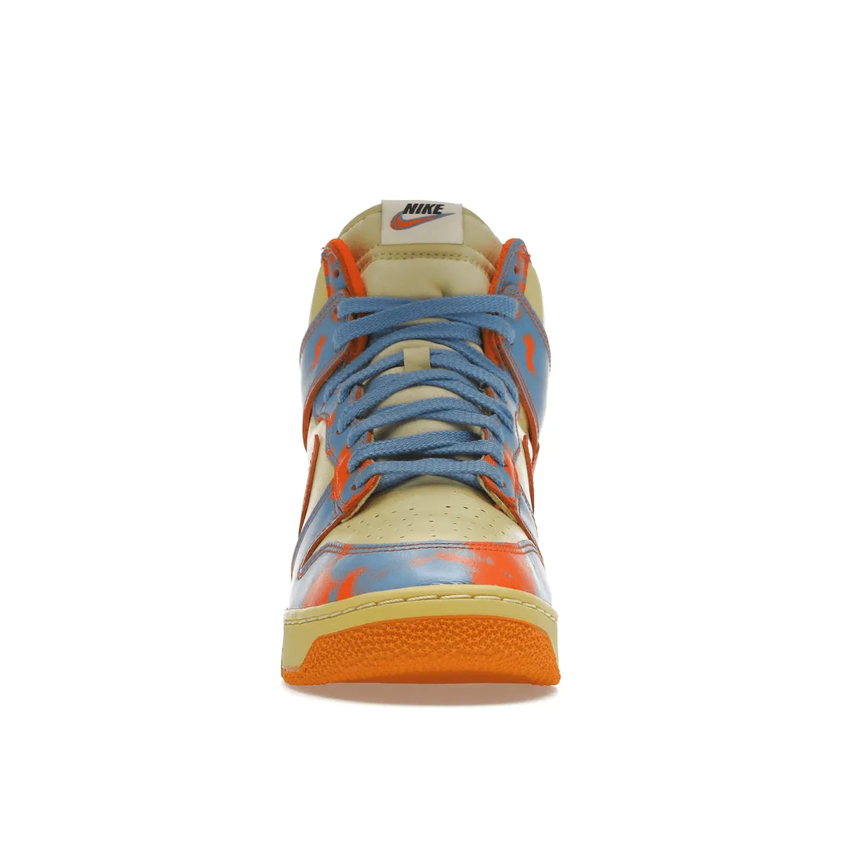 Nike Dunk High 1985 SP Orange Acid Wash Soft Path