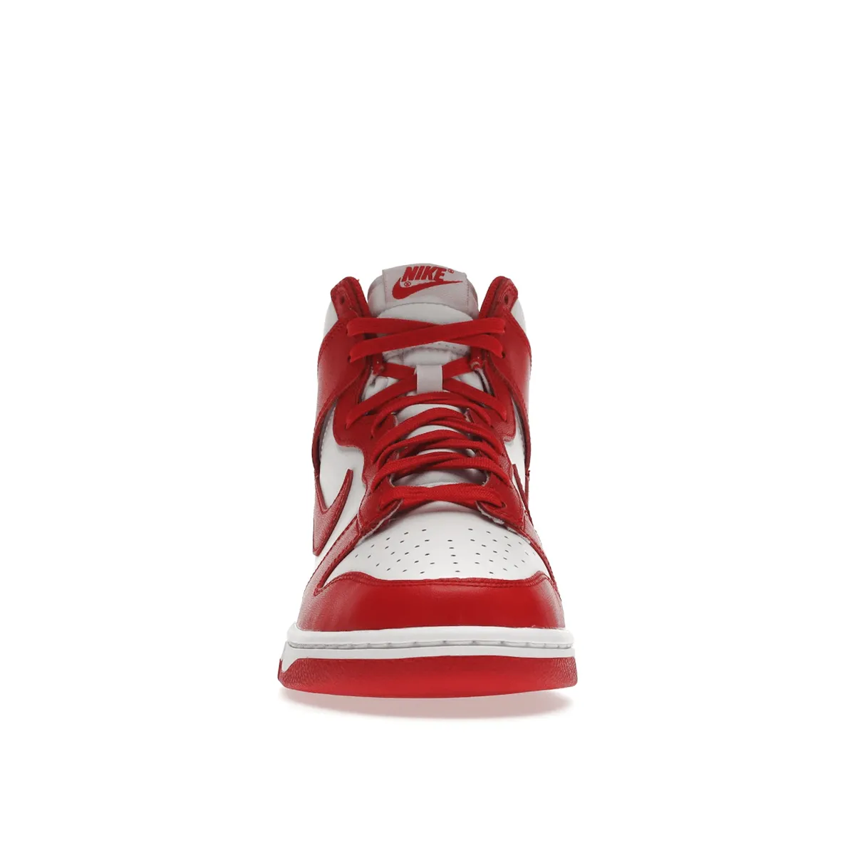 Nike Dunk High Championship White Red Soft Upper Cushion