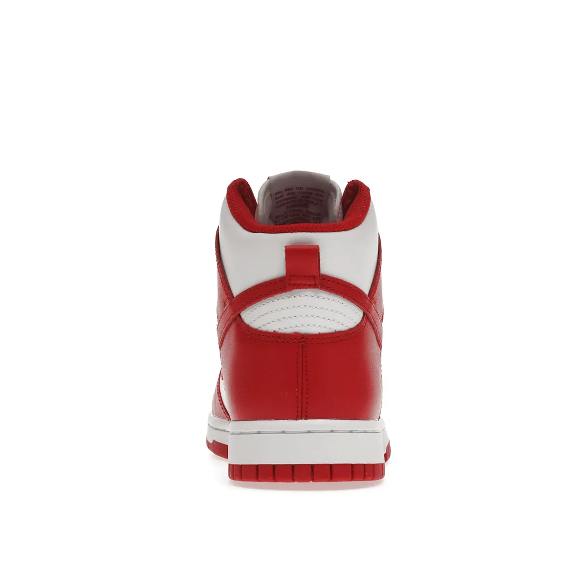 Nike Dunk High Championship White Red Soft Upper Cushion