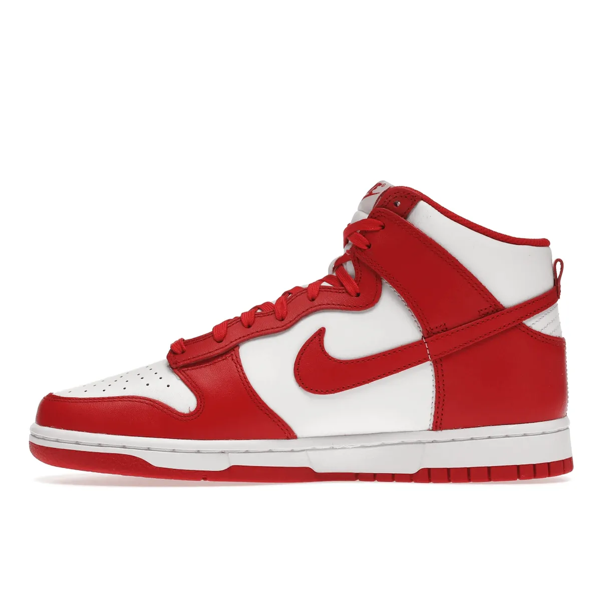 Nike Dunk High Championship White Red Soft Upper Cushion