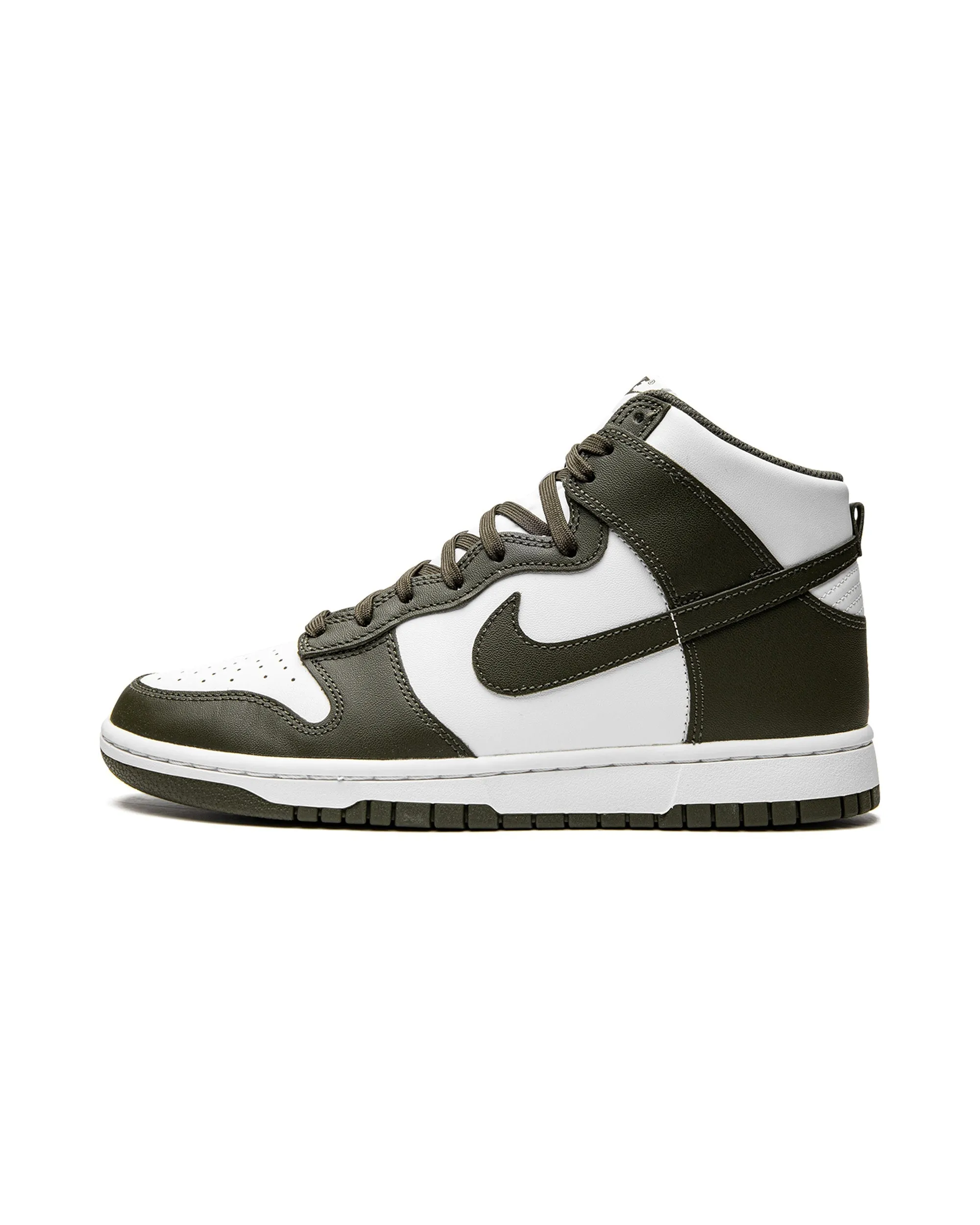Nike Dunk High Retro Cargo Khaki (2021) Soft Upper Cushion