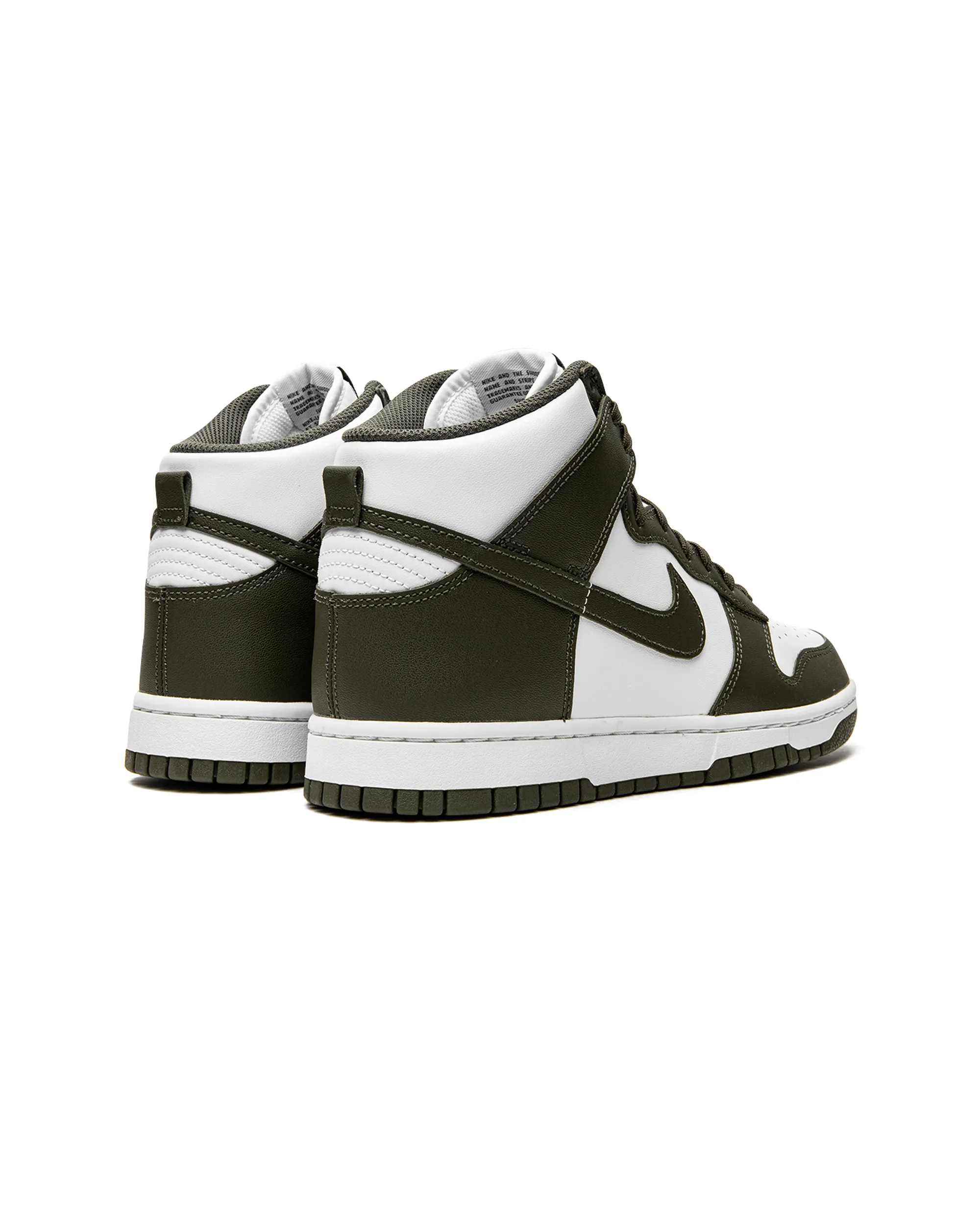 Nike Dunk High Retro Cargo Khaki (2021) Soft Upper Cushion