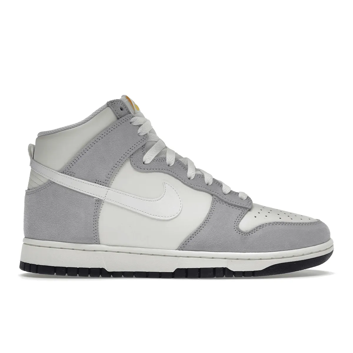 Nike Dunk High Retro Sail Pure Platinum Black White Urban Flex Step