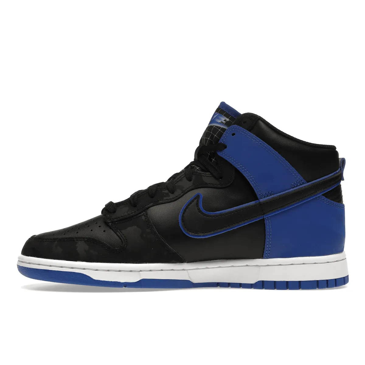 Nike Dunk High SE Camo Black Royal Light support