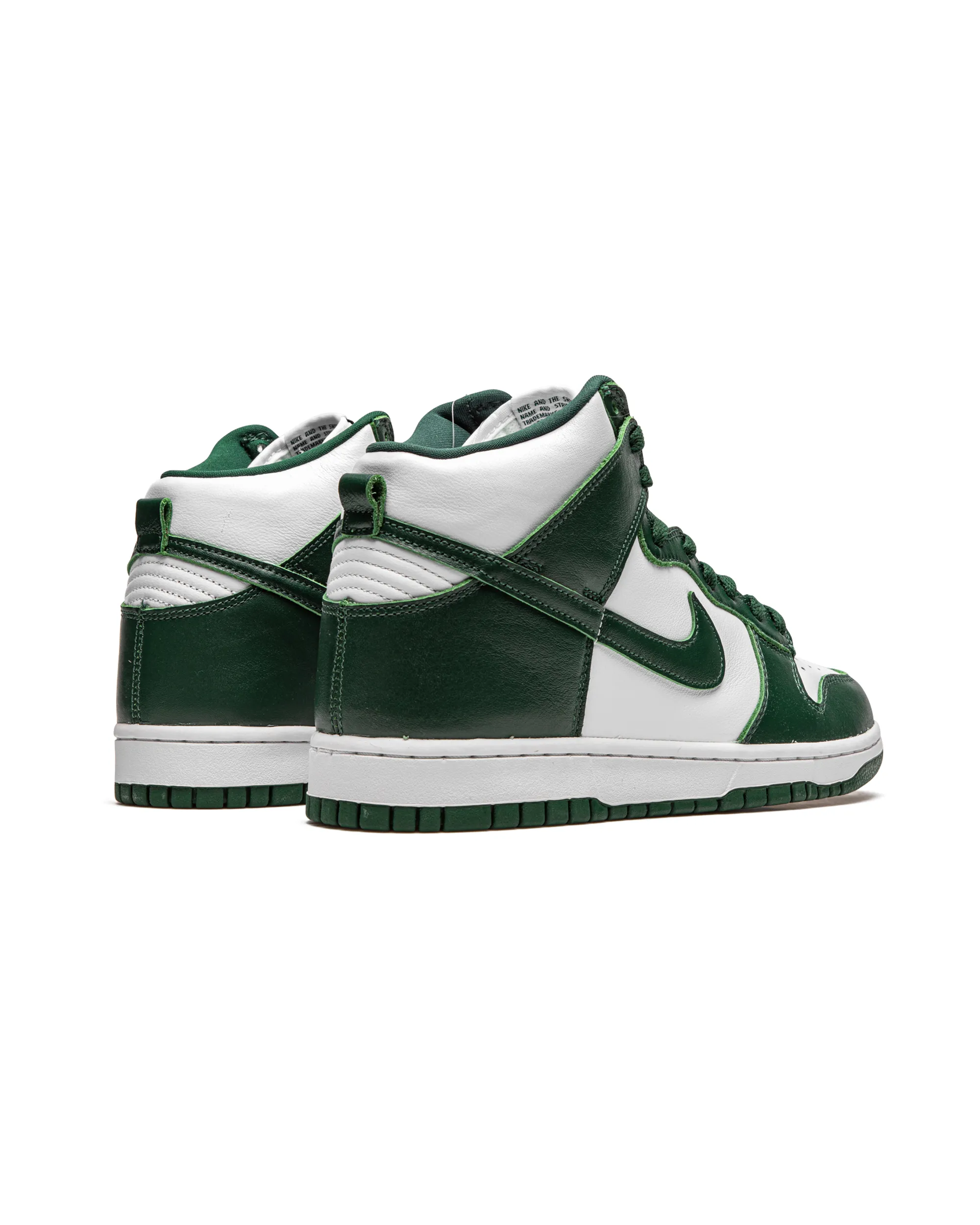 Nike Dunk High Spartan Green Light Step-On Move Layer