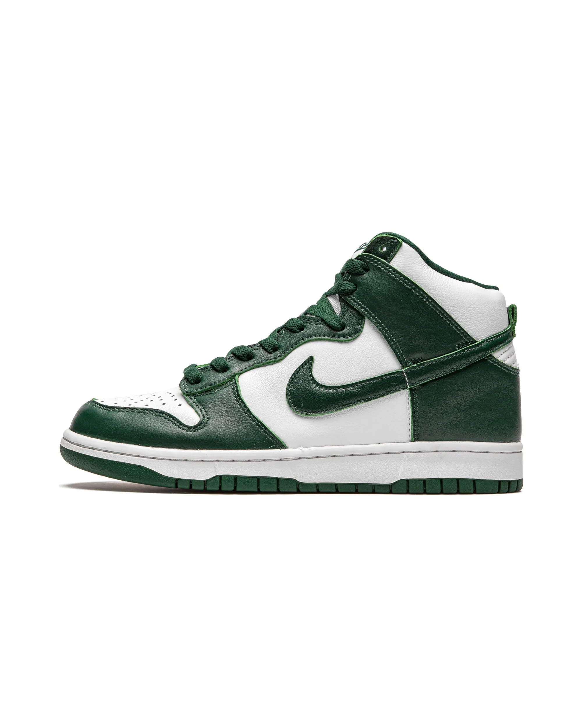 Nike Dunk High Spartan Green Light Step-On Move Layer
