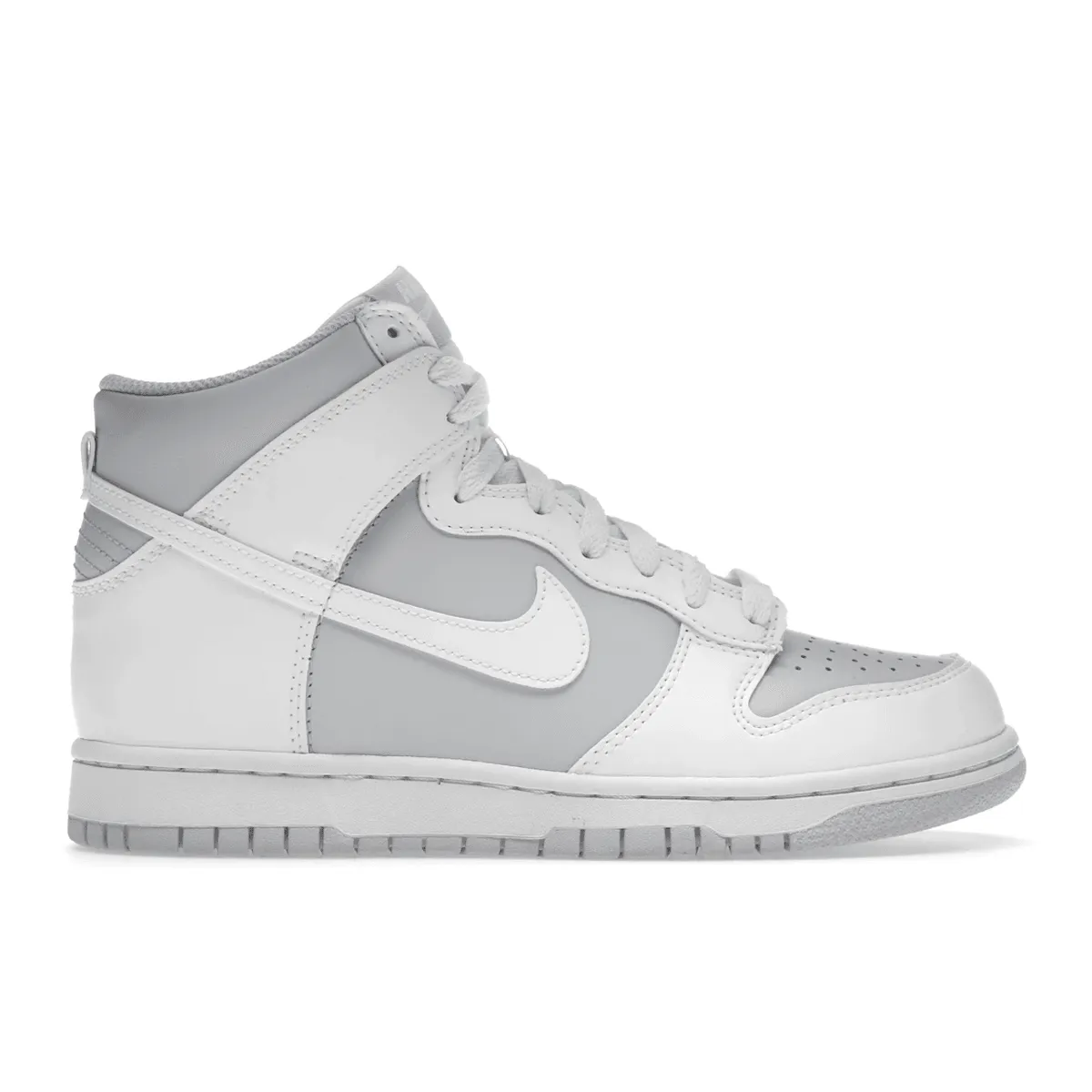 Nike Dunk High Summit White Football Grey Long Wear Comfort