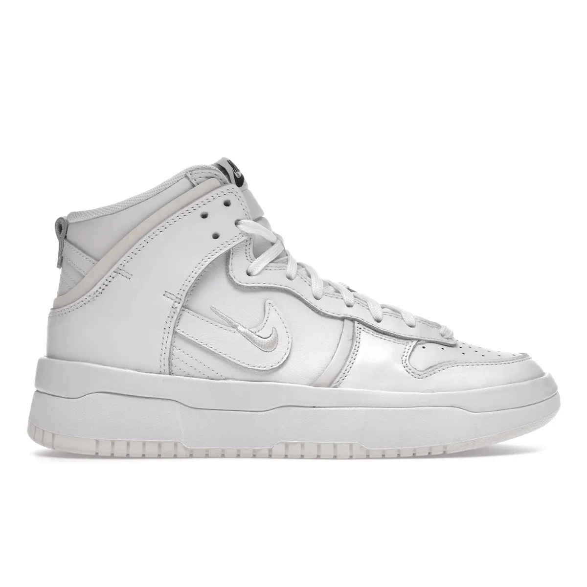 College Style Nike Dunk High Up Summit White Sail
